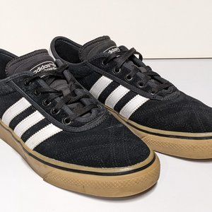 Adidas Skateboarding Sneakers Black Suede [9 1/2]